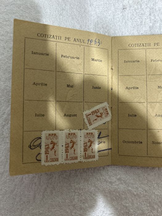 Carnete  colectie comunism