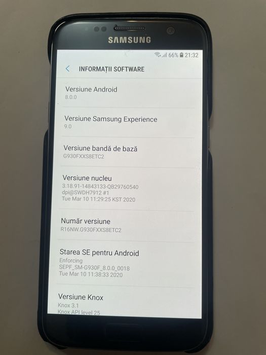 Samsung S7 sm-g930f 32gb 4gb/mem ram,android 8.0 perfect functional