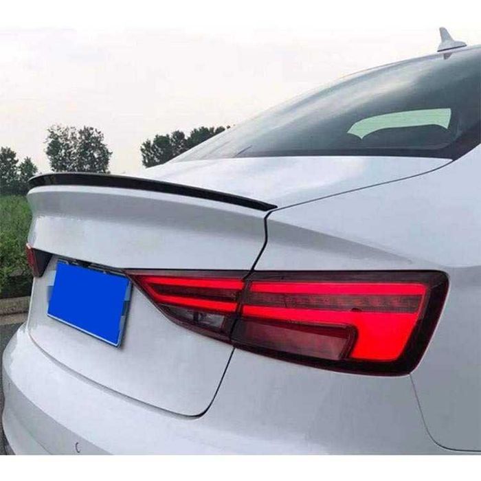 Eleron Portbagaj Sline Slim Codita Audi A3 S3 8V SEDAN, Negru Lucios