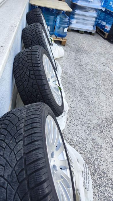 продавам Джанти с гуми за bmw 18-ka