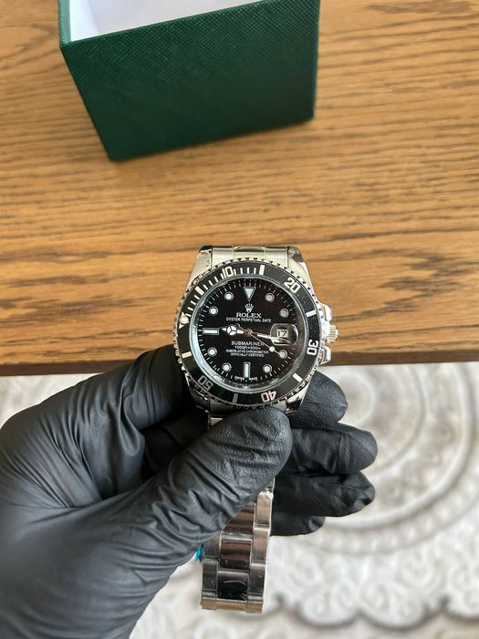 Ceas elegant tip Submariner negru, model premium, nou, aspect luxury