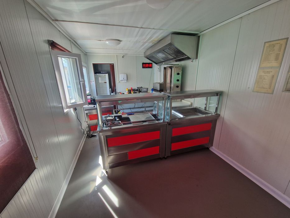 Container echipat pentru FAST-FOOD