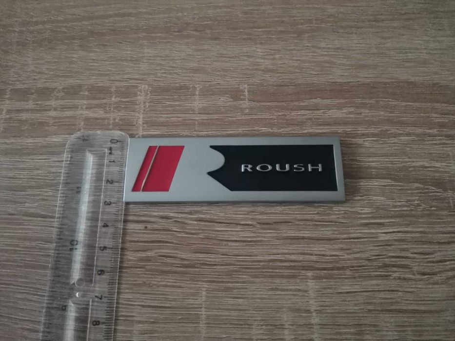 Ford Roush метална сребриста емблема