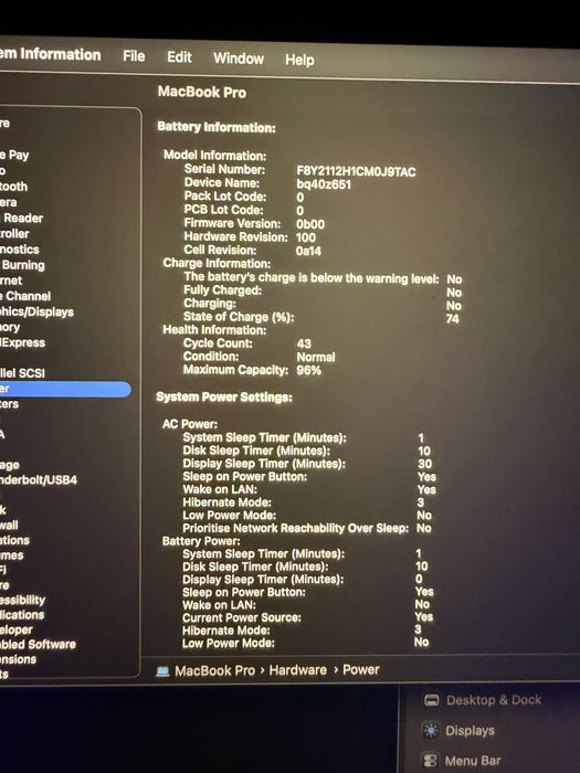 Macbook pro m1 pro 16 inch