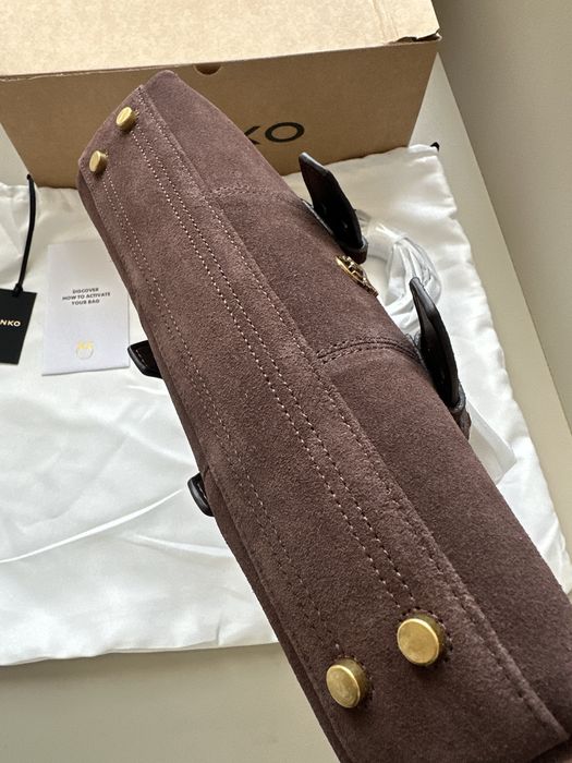 Дамска чанта Pinko Bowling bag baguette