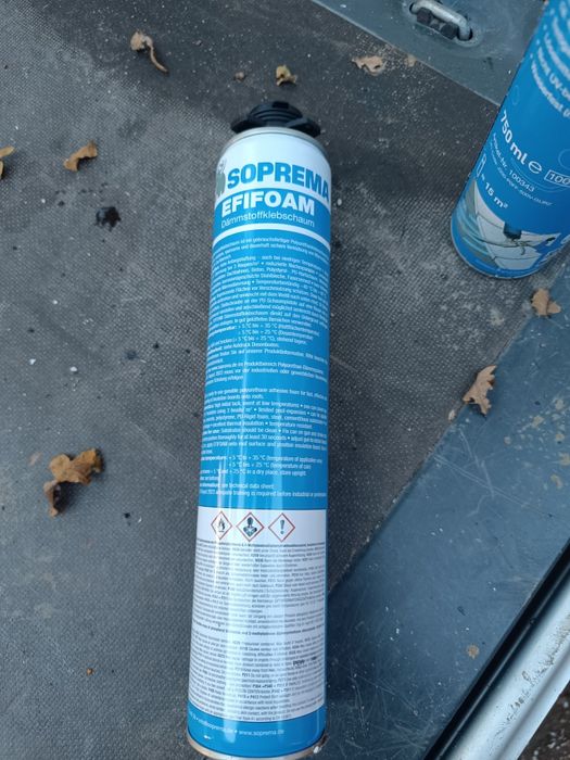 Spuma adeziv de polistiren si vata bazalticaa