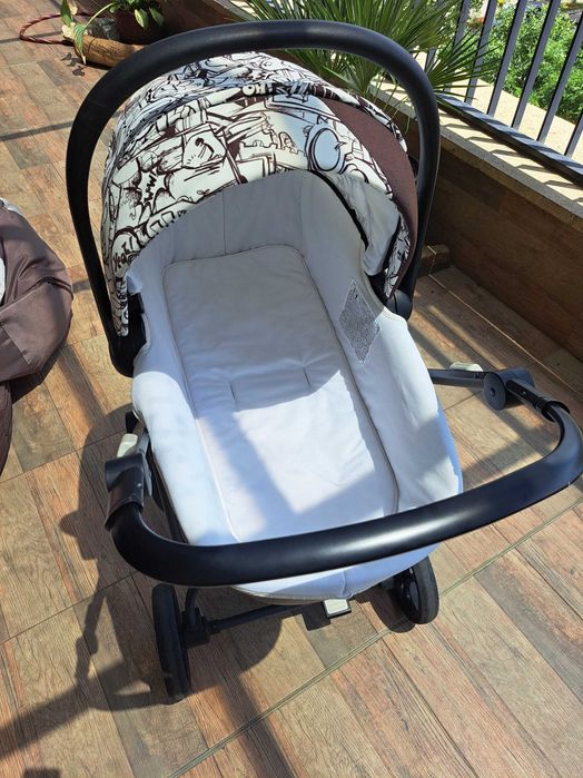 Количка САМ, 3 в 1 + дъждобран + чанта