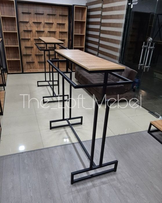 Вешалки для магазинов одежды в стиле ЛОФТ