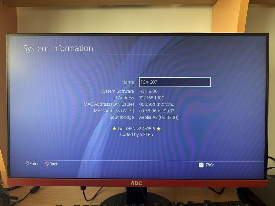 PlayStation 4 Modat 9.00