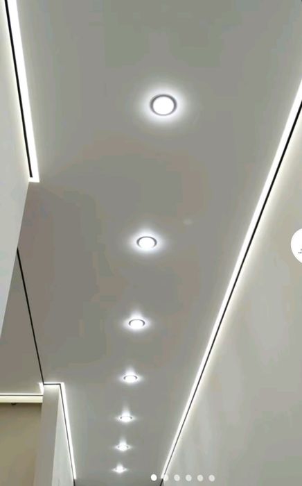 Натяжные потолки от 1500 за кв2