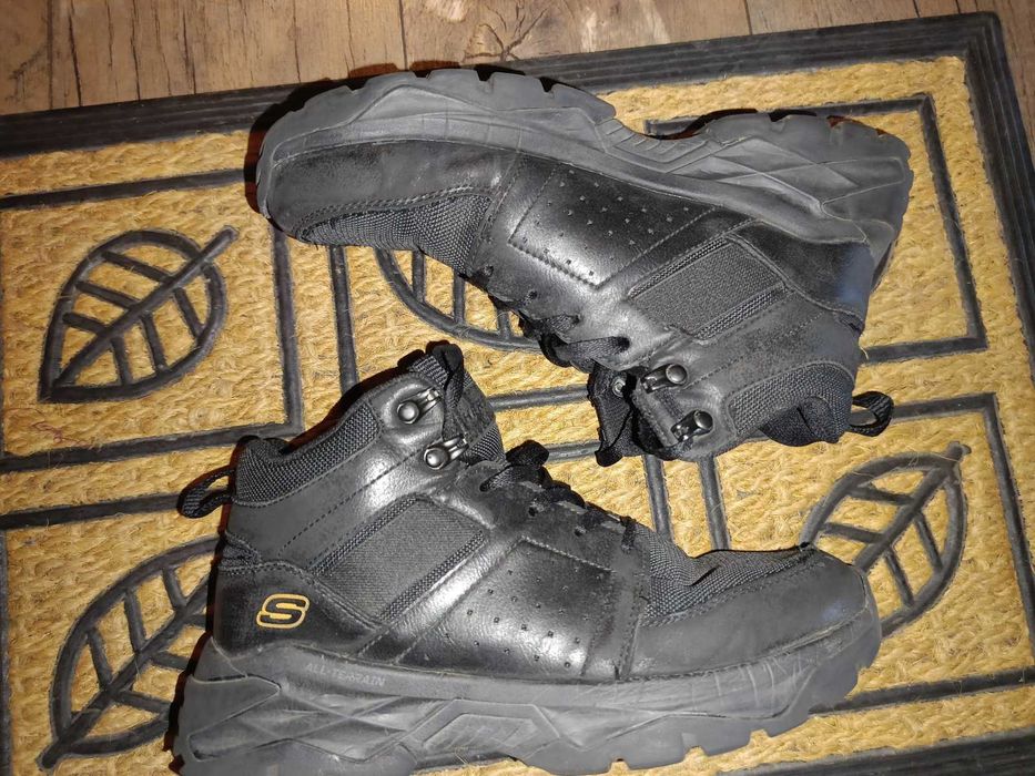 Момчешки кожени обувки Skechers, размер 40