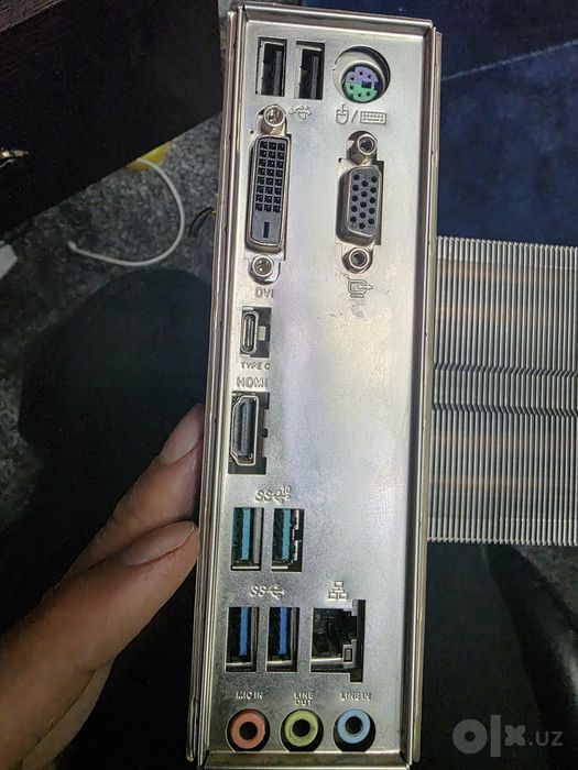 Z270K ideal core i7 7700 tosh pryamoy ekrangaham tasvir beradi garanty