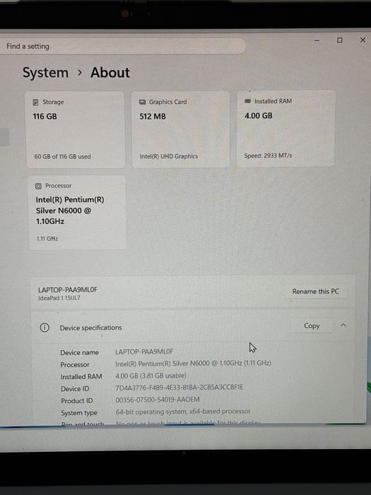 Lenovo Ideapad
