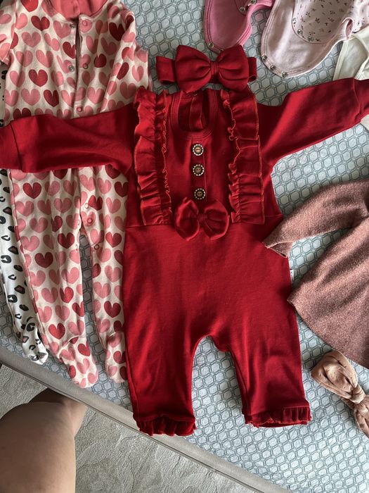 Пакет детских вещей 9-12 мес на девочку