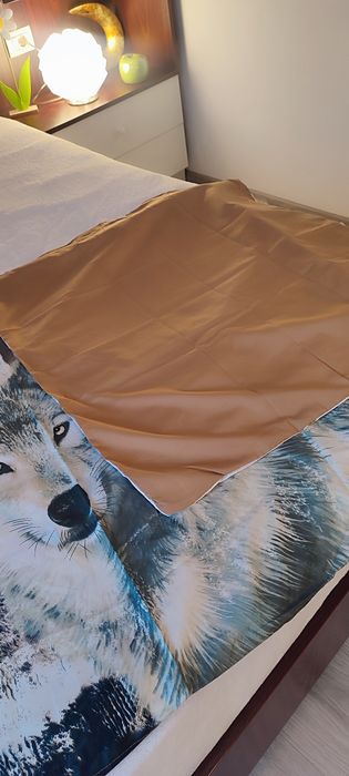 Lenjerie de pat animal print, doua fete, 100%bumbac satinat