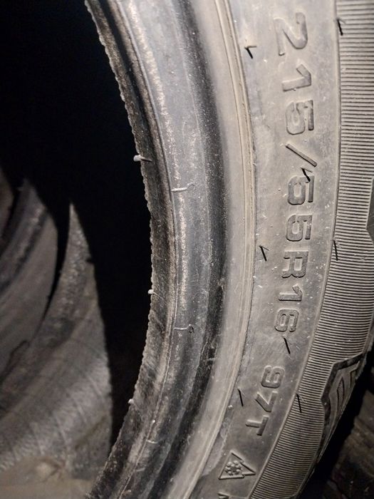 2 шины Cordiant 215 55 R16.