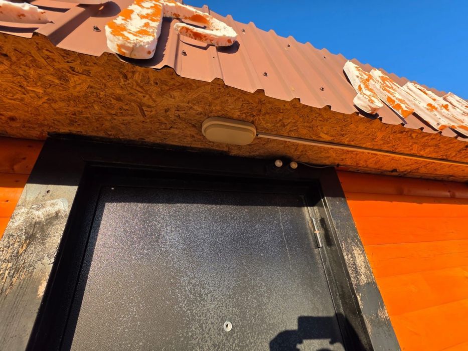 Контейнер, полностью готовый, обшит