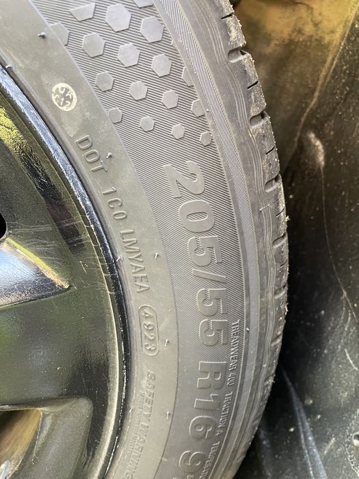 Vând Jante +anvelopa Vara 205/55R16