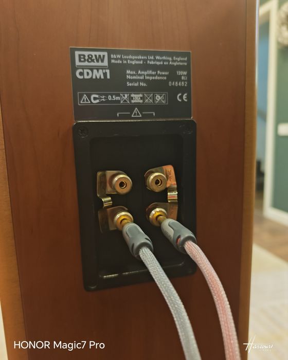 Super Bowers & Wilkins CDM1 boxe raft hi-fi