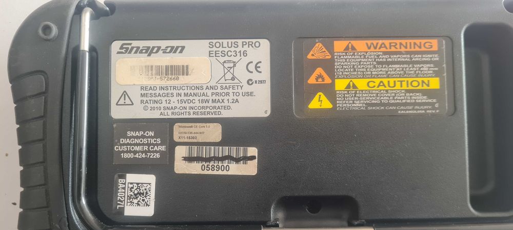 Vand tester auto profesional SnapOn Solus Pro EESC316 si tester Bosch Tech 2