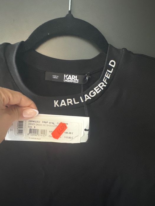 НОВА Рокля Karl Lagerfeld S размер