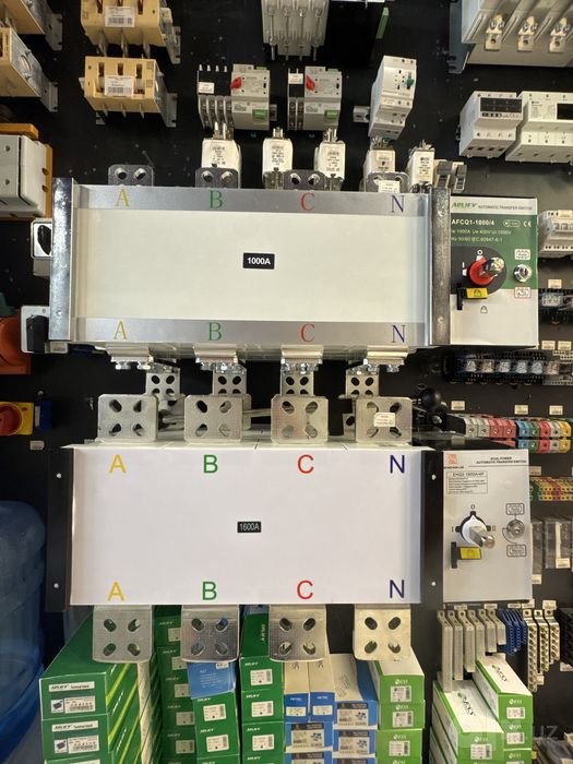 AVR (АВР) 1600A – Avtomatik zaxira o‘tkazgichlari