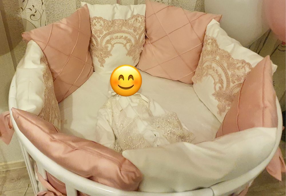 Бортики для детской кроватки