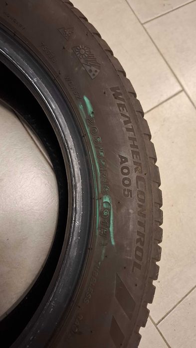 2бр.всесезонни гуми Bridgestone 205 55 16