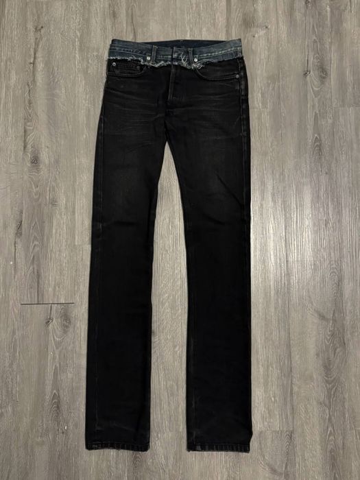 Dior Homme AW06 "These Grey Days" Cummerbund Jeans (Hedi Slimane)