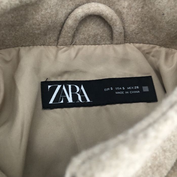 Zara зара бежово яке бомбер