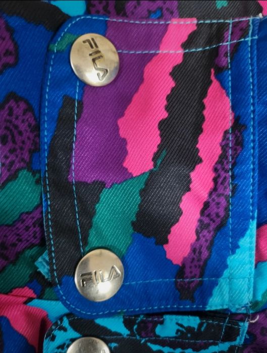 Geaca Ski Vintage FILA ITALY TEAM