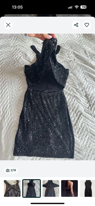 Рокля пайети-парти рокля