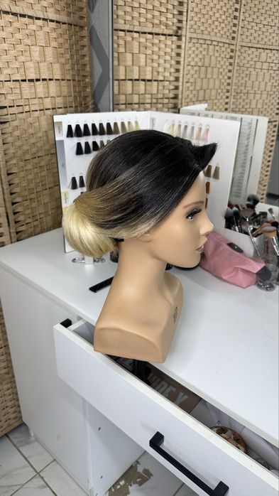 Маникен волос натурально