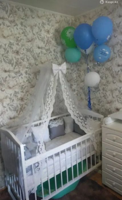 Матрас ортопедический для детской кроватки с бортиками