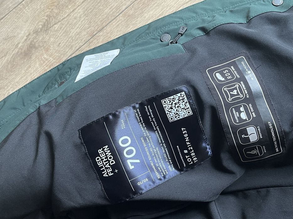 Sail Racing : Long Down Parka - Дълго зимно яке с пух и вълна размер S