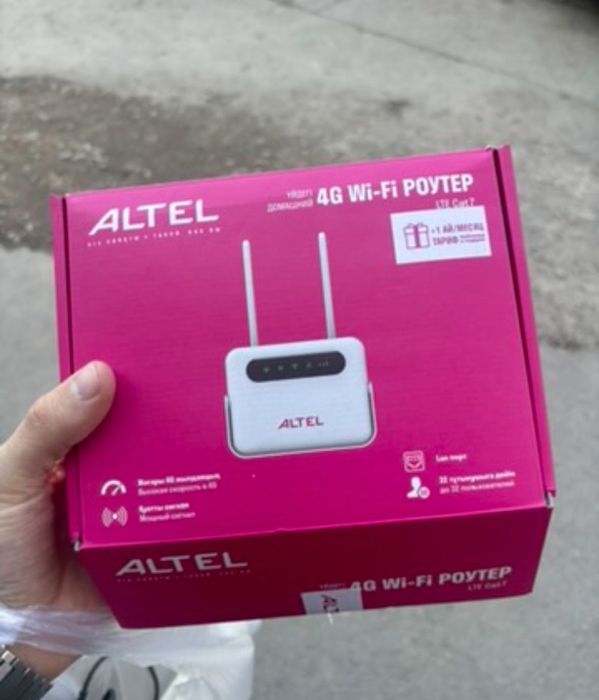 Altel роутер новый ( не подошел )