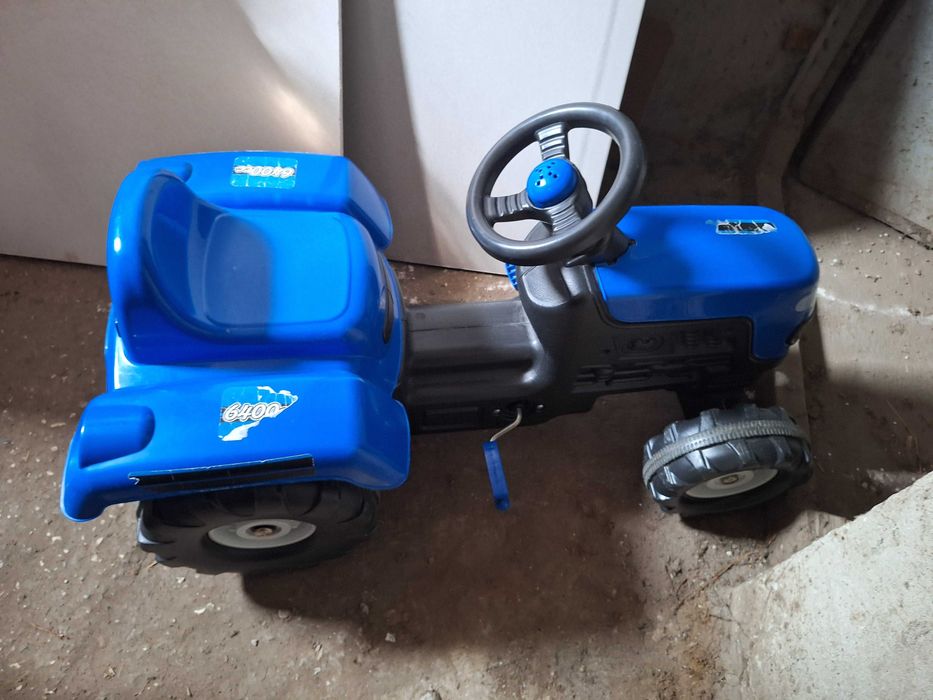 Детски трактор с ремарке