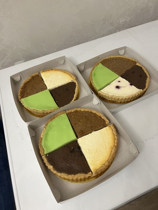 Пирожные капкейки торты чайные сеты