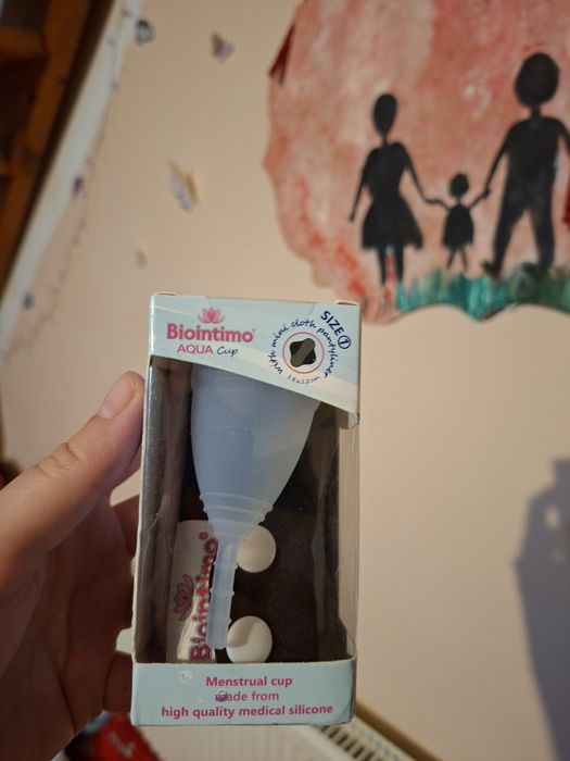 Cupa menstruala noua sigilata marime mica