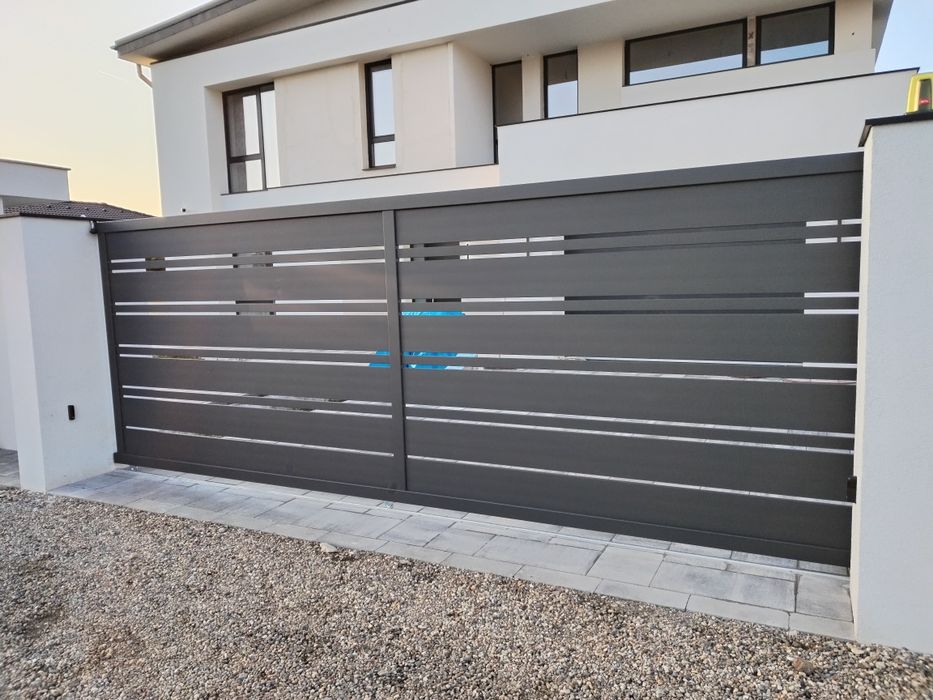 Porți și garduri din aluminiu