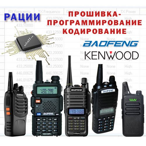 Прошивка программирование кодирование рации рация proshivka ratsiya