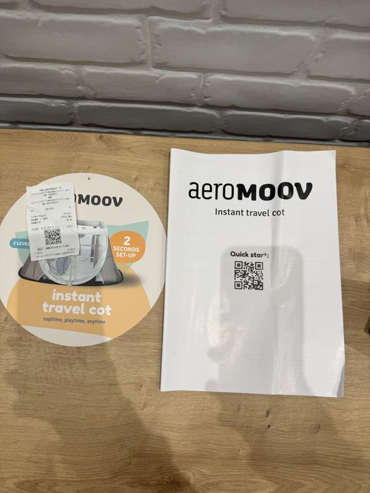 AeroMoov/AeroSleep лесно и бързо разгъваща се кошара + арка