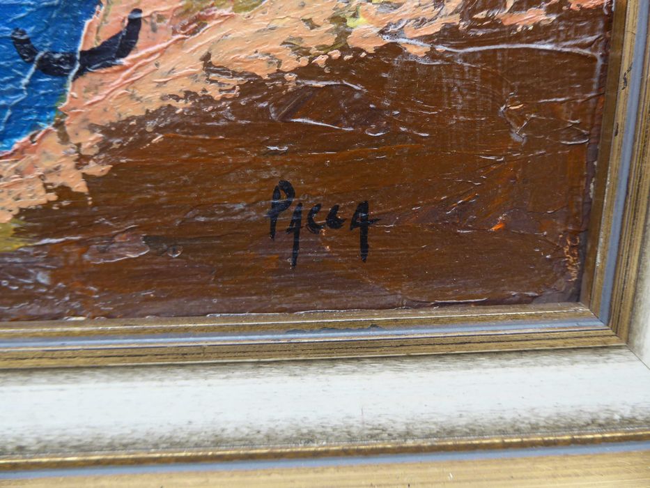 Tablou vechi romanesc