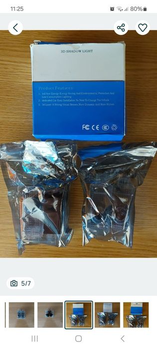 Lămpi Holograme 3D led Audi