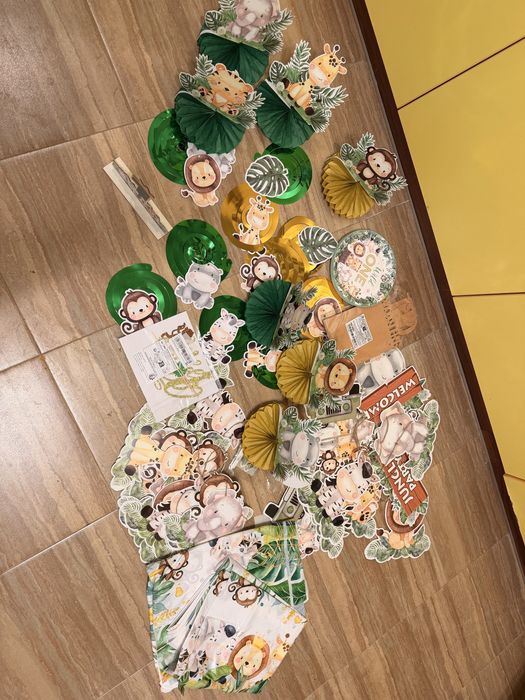 Украса Джунгла за детски рожден ден