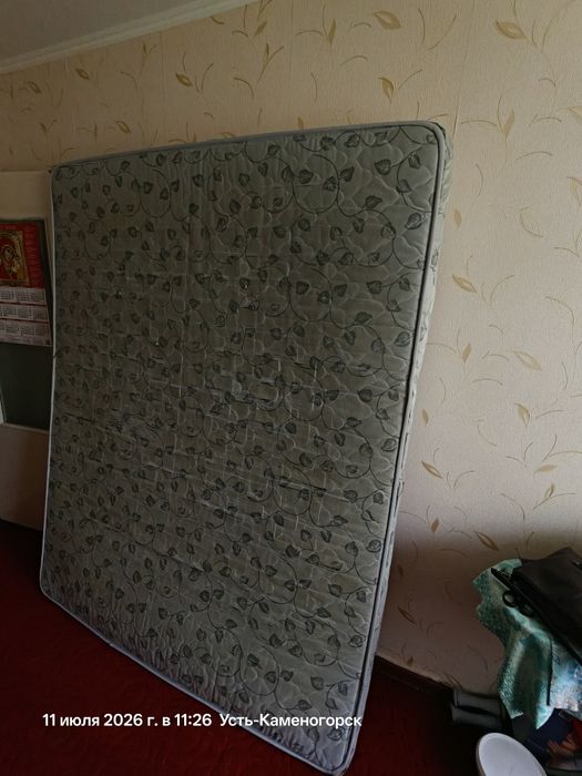 160х200 Матрас ортопедический б/у +топпер