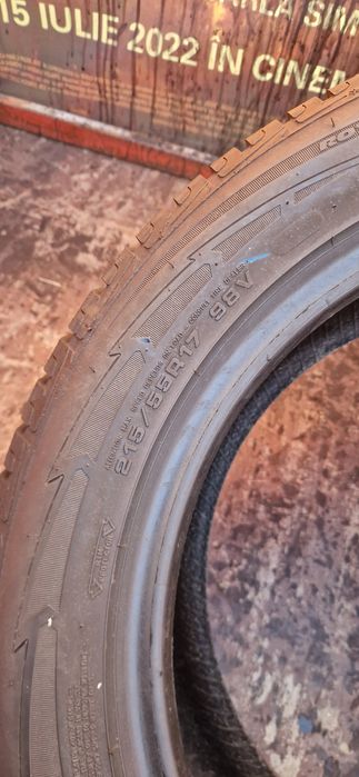 2 Anvelope  Good Year 215 55 R17 M+S