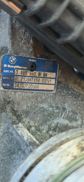 Turbină originală BorgWarner Toyota Avensis T27 1.6 D-4D | Motor BMW | Actuator Hella | Cod 54359700066