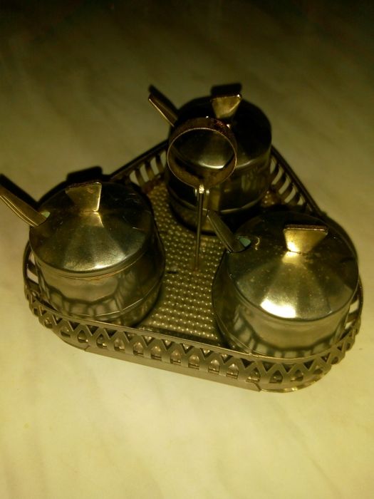 Винтидж комплект за подправки от времето на соца/ново