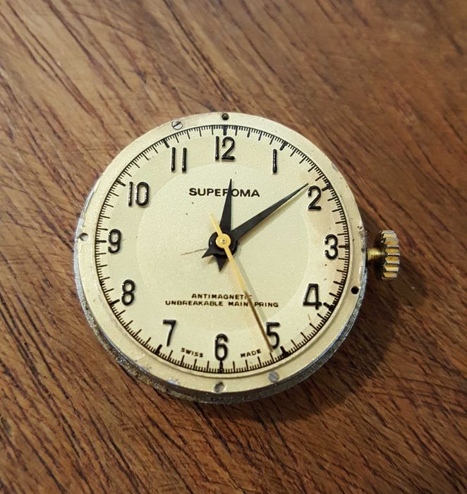 Антикварни швейцарски часовници SUPEROMA и CIMIER–за ремонт или части